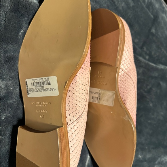 NWT ++RARE++ Michael Kors Rosewater Python dress shoes  size 42 (9 US) - Picture 2 of 4